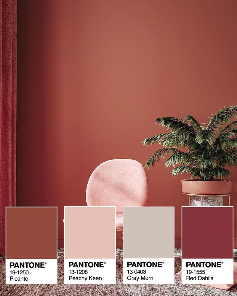 pantone秋天色調